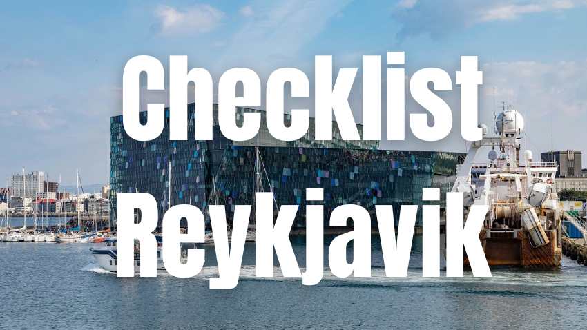 checklist reykjavik indispensables